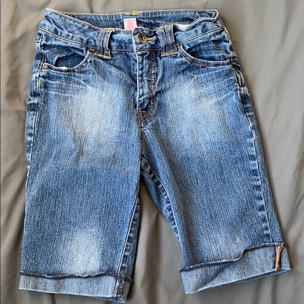 Girls size 12 slim Justice shorts